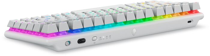 Alienware Pro þráðlaust leikjalyklaborð - Hvítt