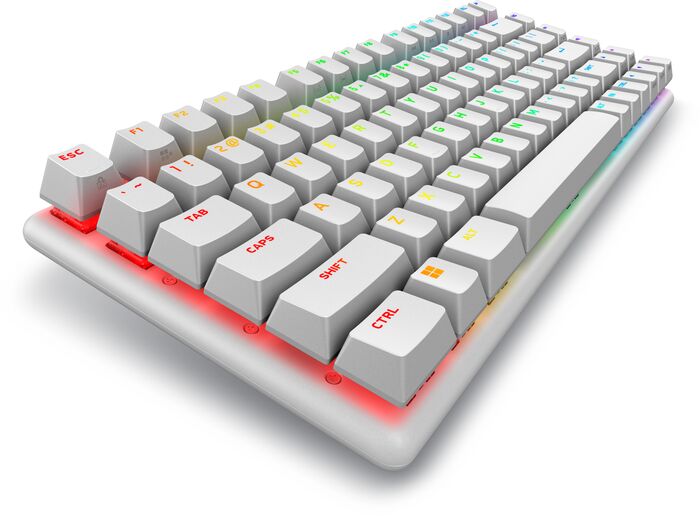 Alienware Pro þráðlaust leikjalyklaborð - Hvítt