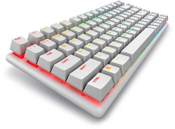 Alienware Pro þráðlaust leikjalyklaborð - Hvítt