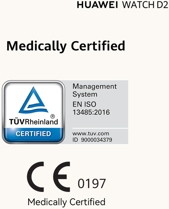 Huawei Watch D2 snjallúr - Blátt