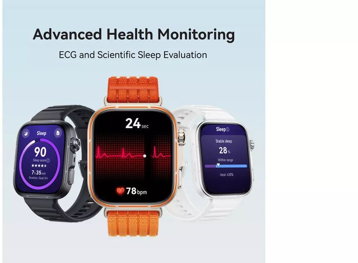 Huawei Watch Fit 5 Pro snjallúr - Appelsínugult