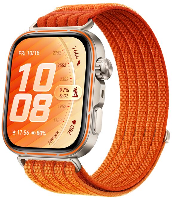 Huawei Watch Fit 5 Pro snjallúr - Appelsínugult