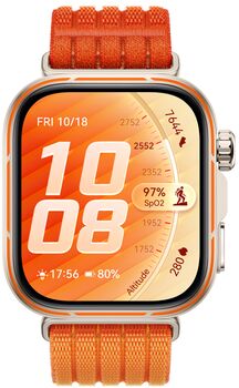 Huawei Watch Fit 5 Pro snjallúr - Appelsínugult