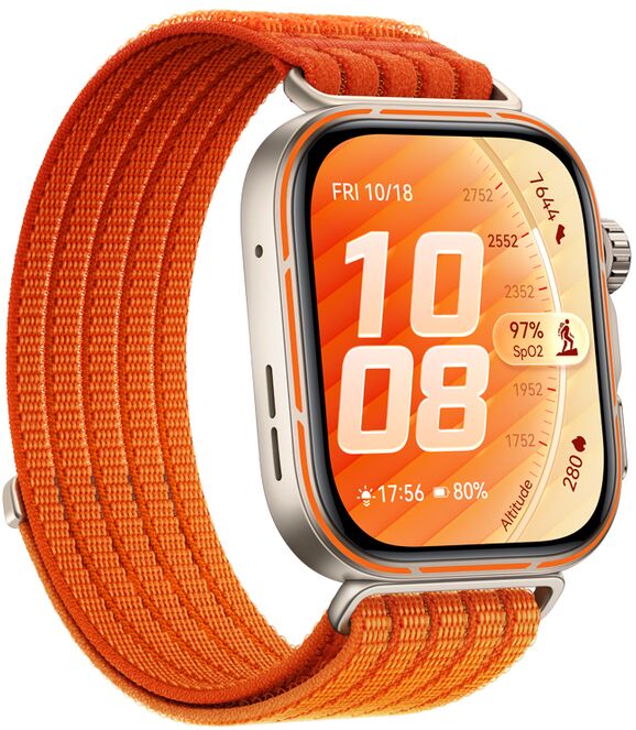 Huawei Watch Fit 5 Pro snjallúr - Appelsínugult