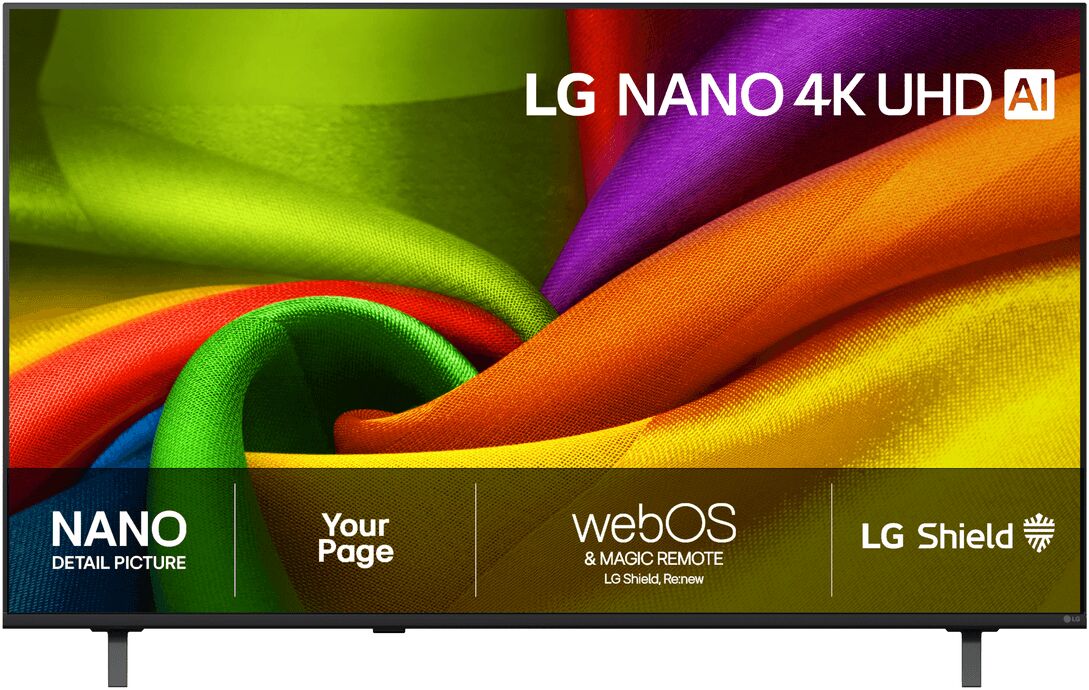 LG 55" NU850 snjallsjónvarp (2026)