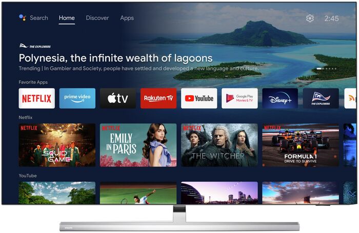 Philips 55" OLED807 OLED sjónvarp (2022)