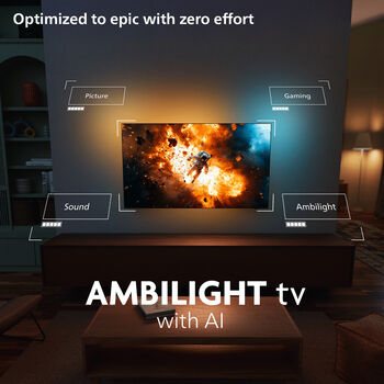 Philips 55" PQS9081 QLED sjónvarp (2026)