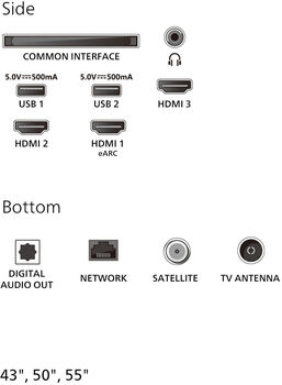 Philips 55" PUS7800 sjónvarp (2025)