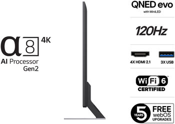 LG 55" QNED85 sjónvarp (2025)