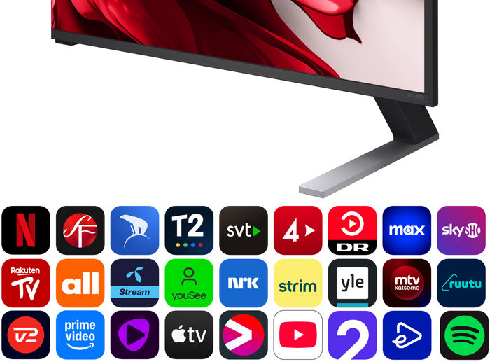 LG 55" QNED85 sjónvarp (2025)