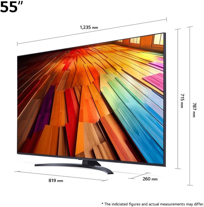 LG 55" UT81 LED sjónvarp (2024)