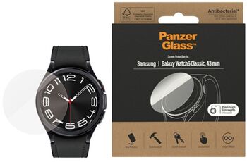 PanzerGlass Samsung Galaxy Watch6 Classic 43 mm öryggisgler 