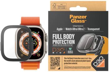 PanzerGlass hlíf fyrir Apple Ultra 49mm - Glært 