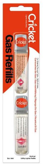 Cricket gasáfylling - 2x 14ml