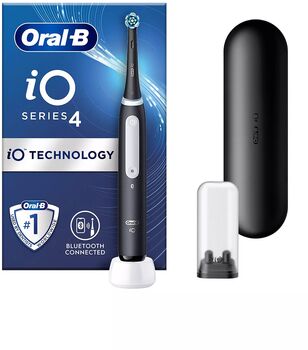 Ora-B iO Series 4 rafmagnstannbursti - Svartur