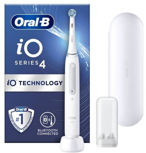 Ora-B iO Series 4 rafmagnstannbursti - Hvítur
