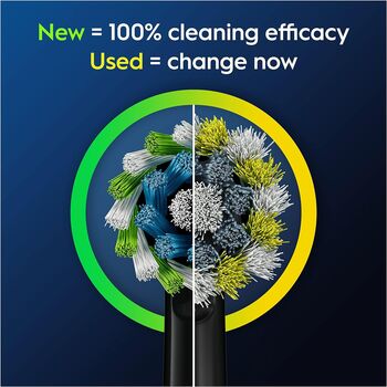 Oral-B Cross Action tannburstahausar - 8 í pakka