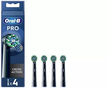 Oral-B Cross Action tannburstahausar - 4 í pakka