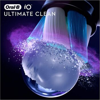 Oral-B iO Ultimate Clean tannburstahausar 4 stk - Svartir