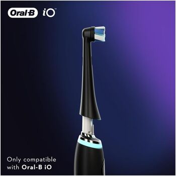 Oral-B iO Ultimate Clean tannburstahausar 4 stk - Svartir