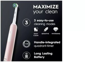 Oral-B Pro 1s rafmagnstannbursti - Bleikur