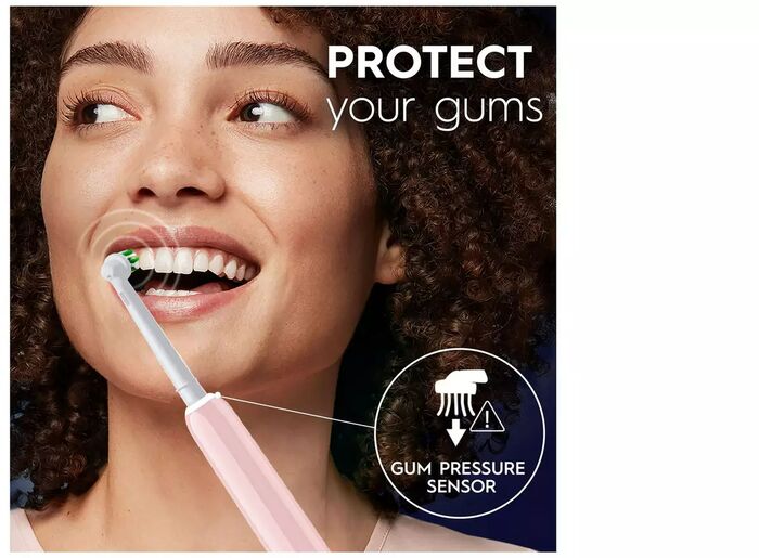 Oral-B Pro 1s rafmagnstannbursti - Bleikur