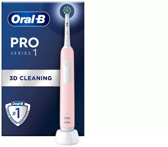 Oral-B Pro 1s rafmagnstannbursti - Bleikur