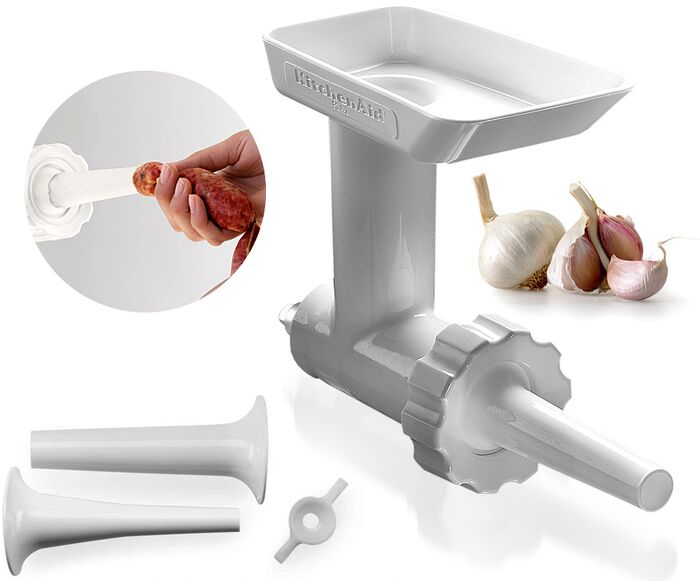 Kitchenaid kransköku/pylsugerðar stútur