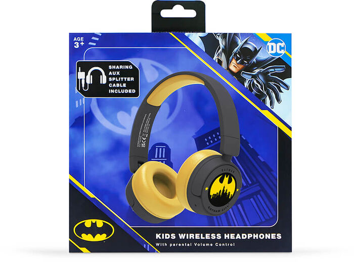 Product image not available for OTL þráðlaus barnaheyrnartól - Batman Grá