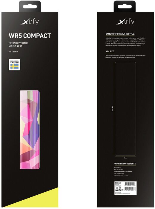 Xtrfy WR5 Compact armhvíla - Bleik 