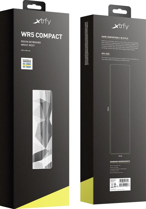 Xtrfy WR5 Compact armhvíla - Grá