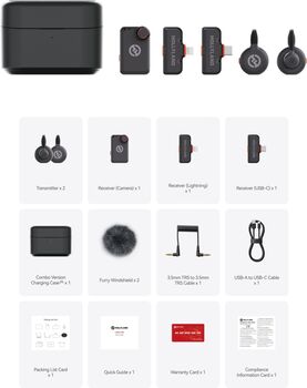 Hollyland Lark M2S Ultimate Combo hljóðnemasett