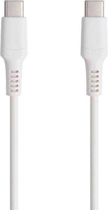 Sandstrøm USB-C í USB-C snúra - 1 metri