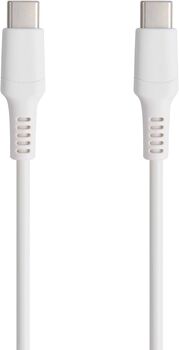 Sandstrøm USB-C í USB-C snúra - 1 metri 
