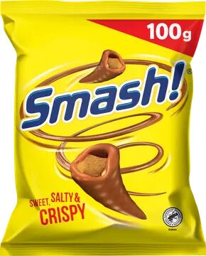 Smash súkkulaði snakk 100g