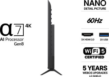 LG 65" NU850 snjallsjónvarp (2026)