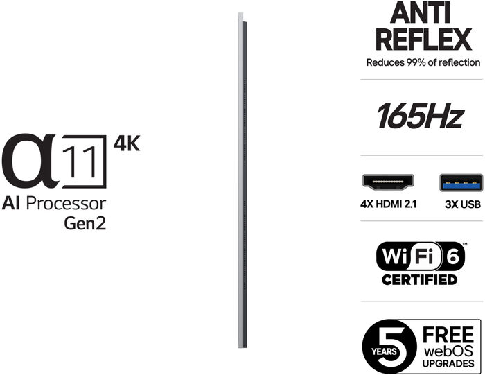 LG 65" G5 OLED evo sjónvarp (2025)