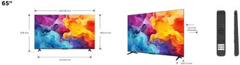 TCL 65" P655 LED sjónvarp (2024)