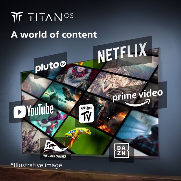 Philips 65" PUS7009 LED sjónvarp (2024)