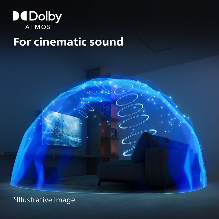 Philips 65" PUS7009 LED sjónvarp (2024)