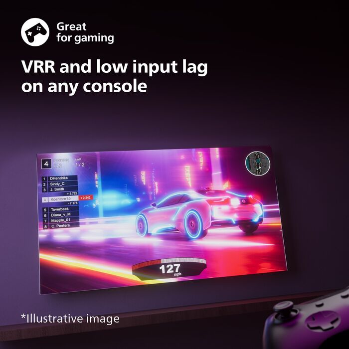 Philips 65" PUS7009 LED sjónvarp (2024)