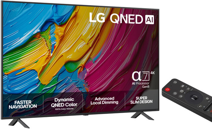 LG 65" QNED80 sjónvarp (2025)
