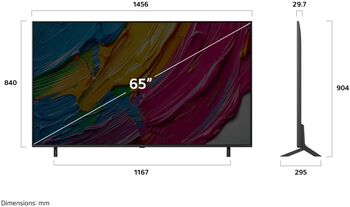 LG 65" QNED80 sjónvarp (2025)