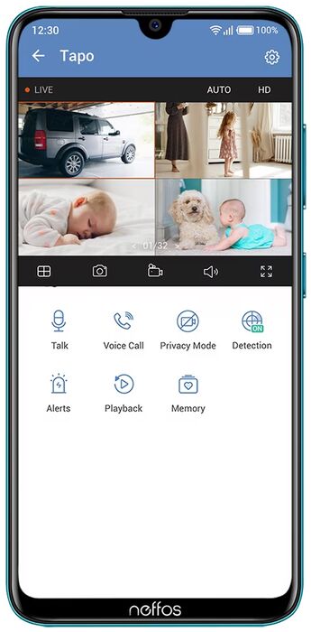 TP-Link C100 Full HD WiFi öryggismyndavél 