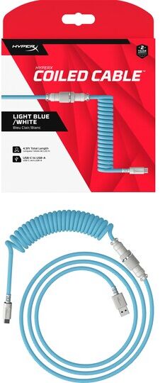 HyperX USB-A í USB-C snúra - Blá