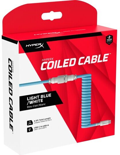 HyperX USB-A í USB-C snúra - Blá