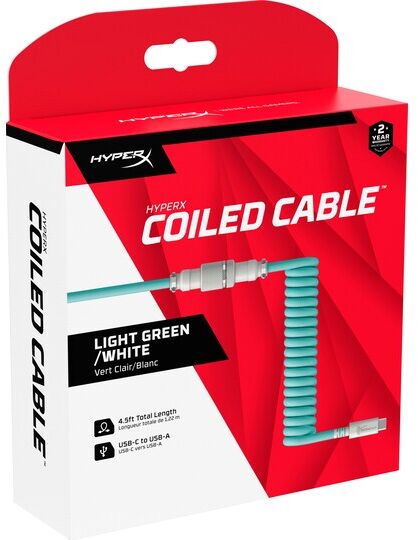 HyperX USB-A í USB-C snúra - Græn