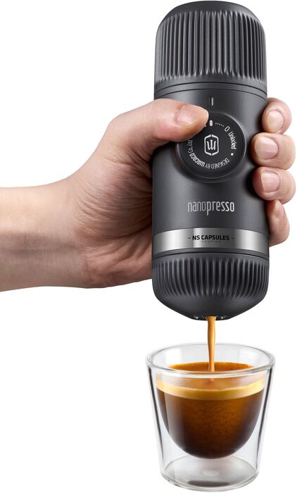 Wacaco Nanopresso ferðakaffivél - Grá