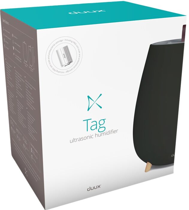 Duux Tag 2 rakatæki - Svart 