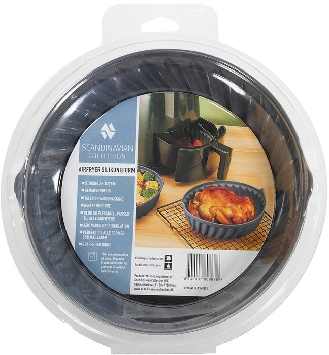 Scandinavian Collection sílikonform fyrir lofsteikingarpott - Hringlaga 